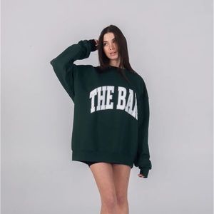 NWT! The Bar Varsity Sweatshirt